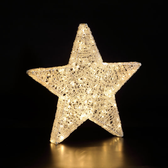 70cm Spun Acrylic Star - 200 Duo LEDs