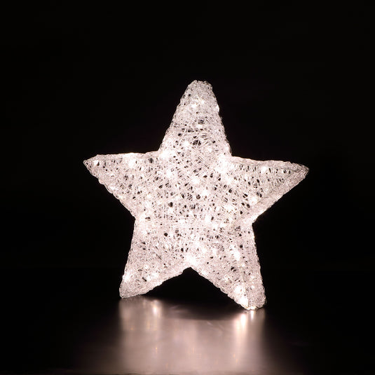 50cm Spun Acrylic Star - 150 Duo LEDs