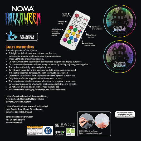 50cm Coralite Graveyard Spooky House Scene Roundal