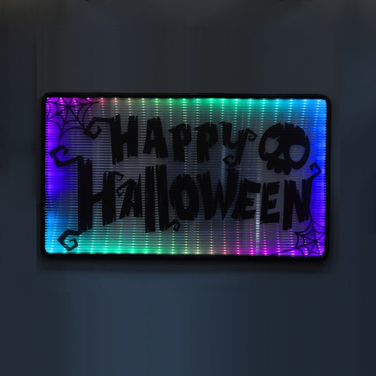 70cm Coralite Happy Halloween Spooky Sign