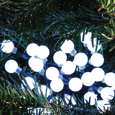 100 White Berry Lights