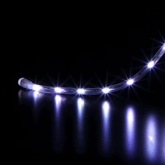 5m White Micro Snowing Rope Cable Light - 200 LEDs