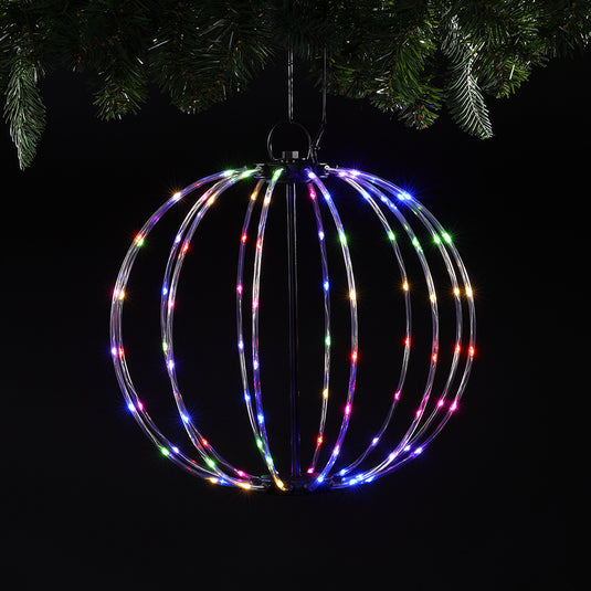 Hanging Tube Light Spher With MultiColour LEDS