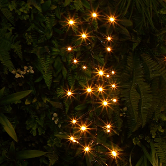 576 Warm White Snowing Cascades with a 1m Drop