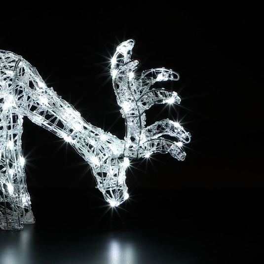 40CM Spun Acrylic Tatton Grazing Stag