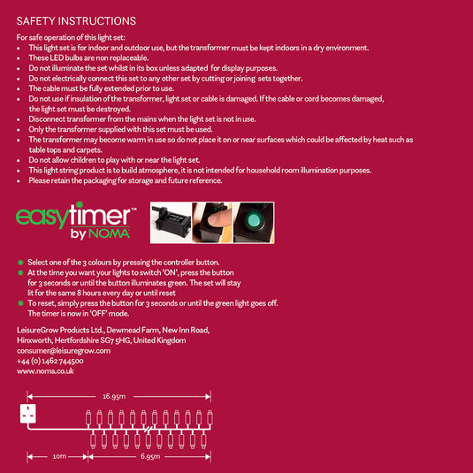 480 Duo Bulb Cluster Lights with Green Cable