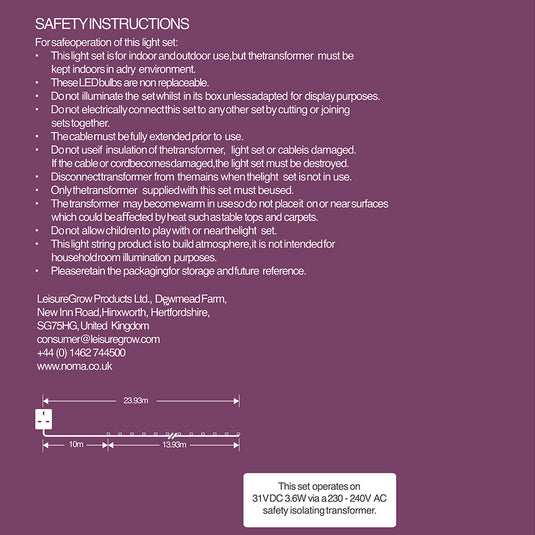 200 White Flexi Wire Lights with Clear Cable