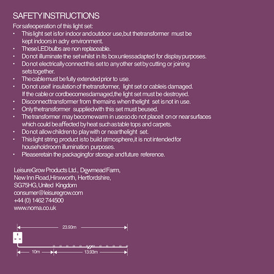 200 White Flexi Wire Lights with Green Cable