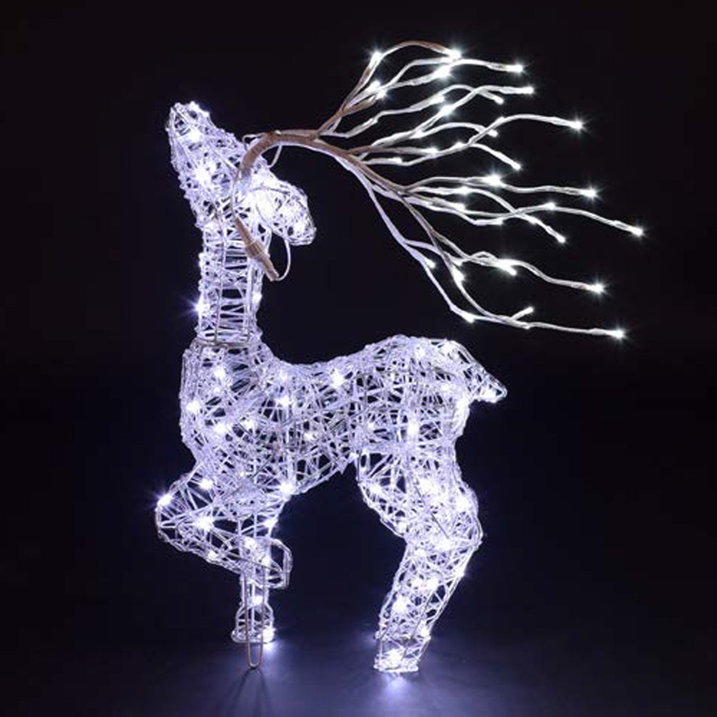 Spun Acrylic Tatton Standing Stag