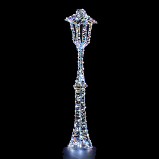 1.5M Iridescent Dickensian Lamp Post