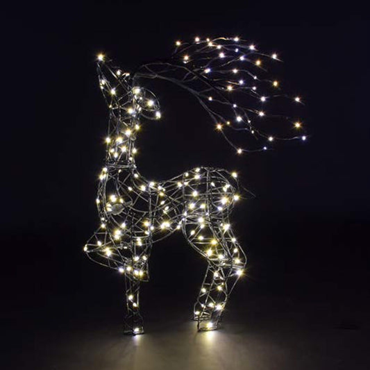 Grey Duo Bulb Flexi Light Tatton Standing Deer