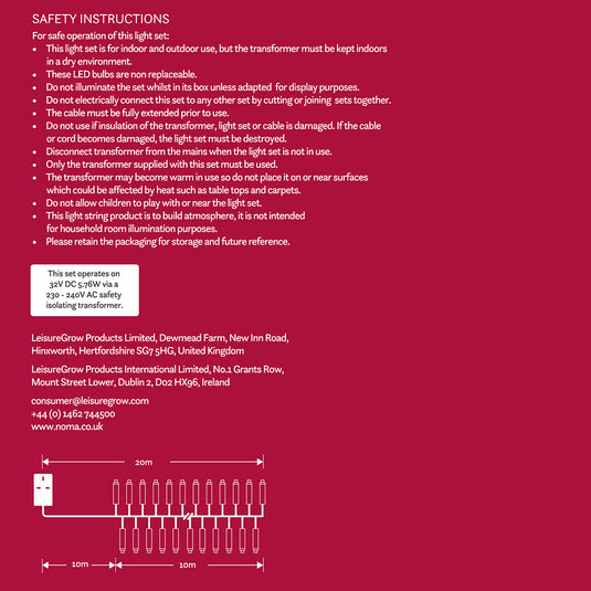 720 Multicolour Multifunction Cluster Lights With 12 Stakes