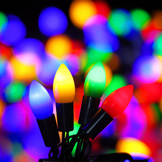 20 Multi Colour Mini Cone Lights