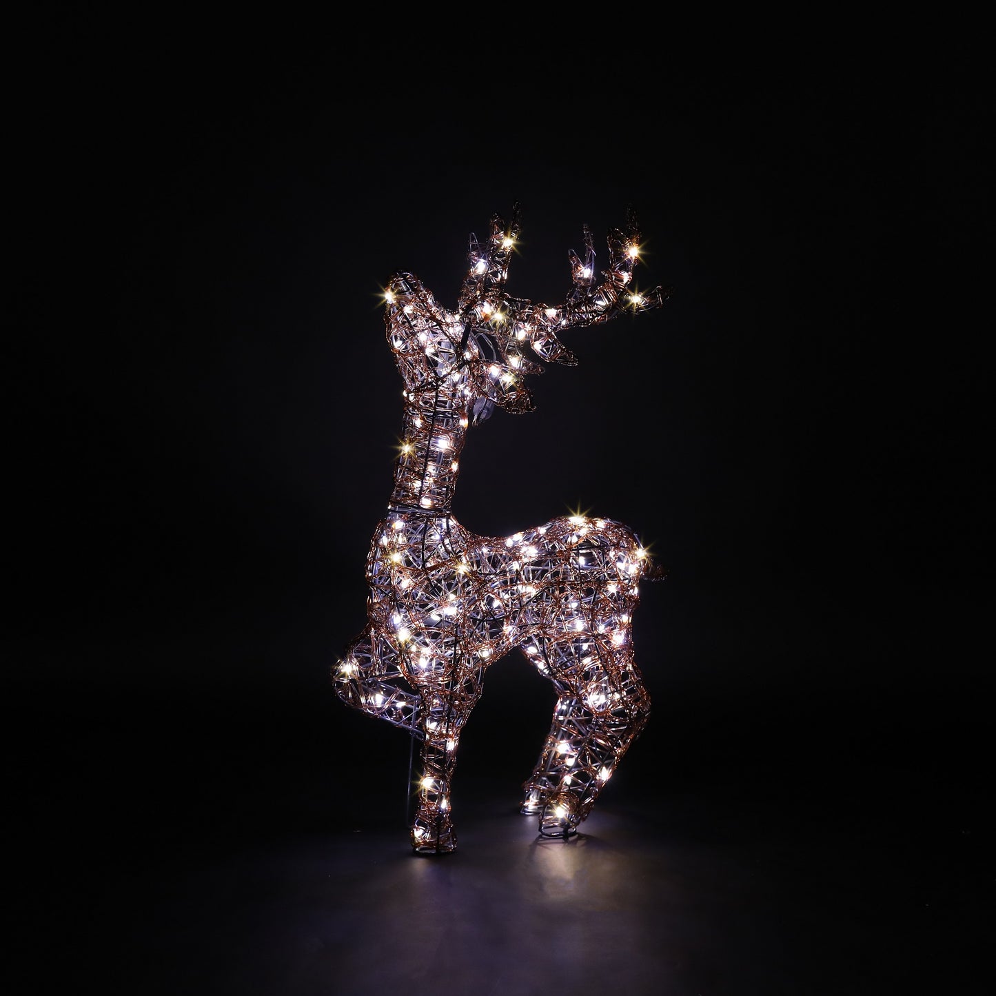 Copper Acrylic Duo Bulb Tatton Standing Deer