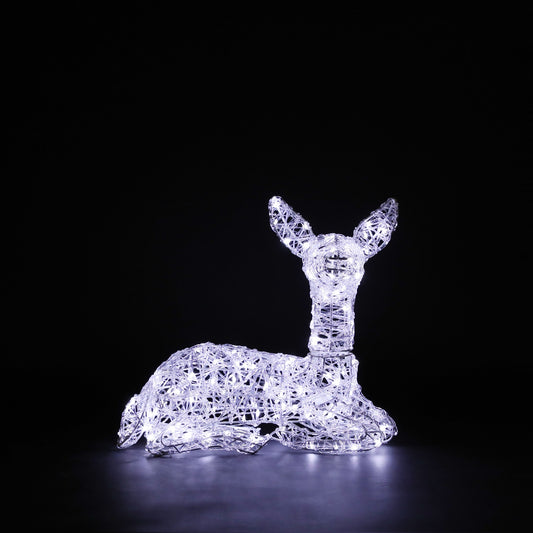 Spun Acrylic Resting Fawn