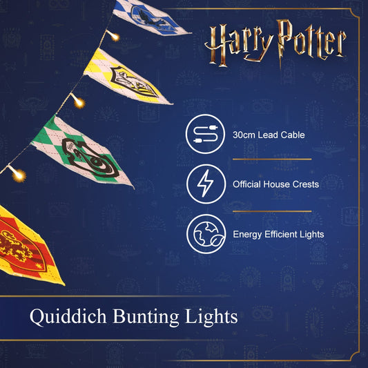 Harry Potter - 8 Quiddich Bunting Lights