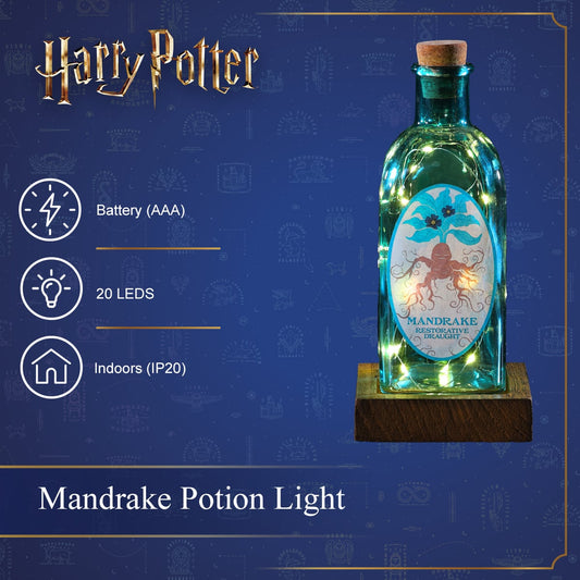 Harry Potter - Mandrake Restorative Draught Potion Bottle