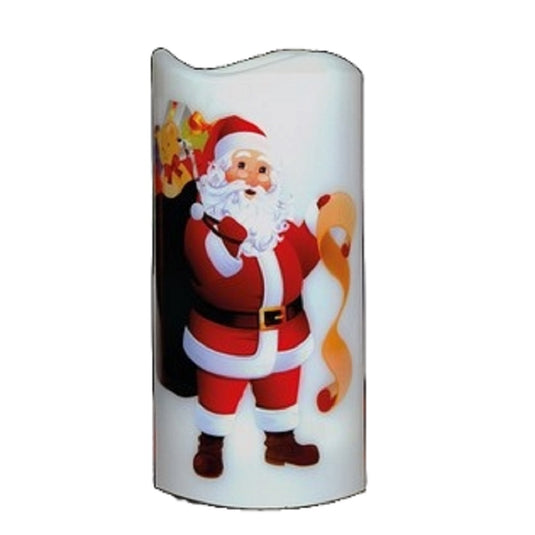 Santa LED Candle Projector