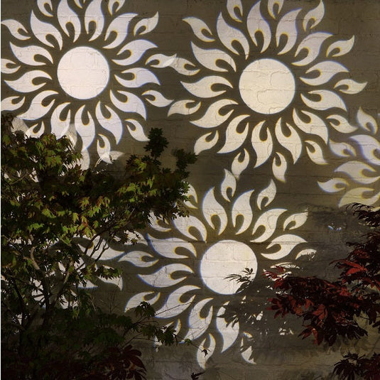Warm White Sun Projector String Lights