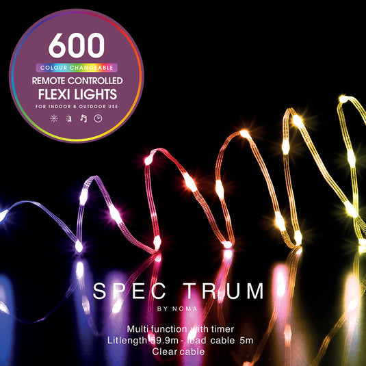 Spectrum Digital Remote Control Flexi Lights (Clear Cable)