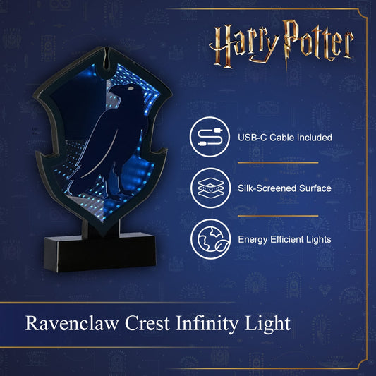 Harry Potter - Ravenclaw Crest Infinity Light