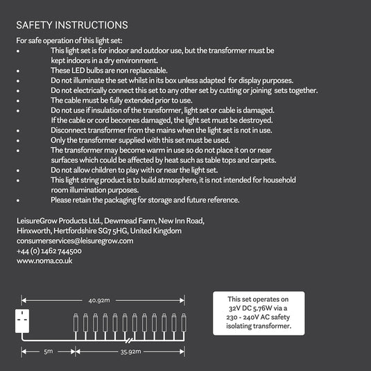 480 Pastel Multifunction String Lights with Green Cable