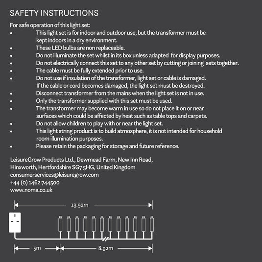 120 Green Multifunction String Lights With Green Cable
