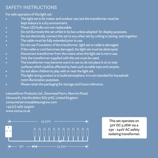 480 White Multifunction Décor Tree Lights with Green Cable