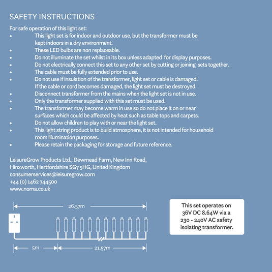 720 White Multifunction Décor Tree Lights with Green Cable