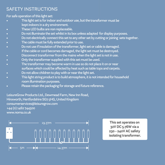 480 Multicolour Multifunction Décor Tree Lights with Green Cable