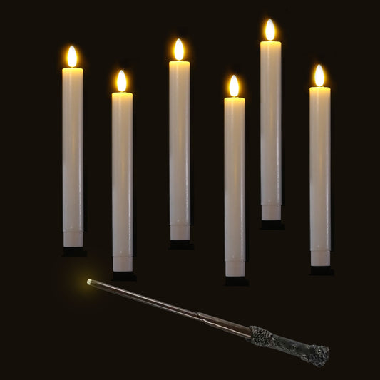 Harry Potter - Set of 6 Wand-Controlled Floating Candles