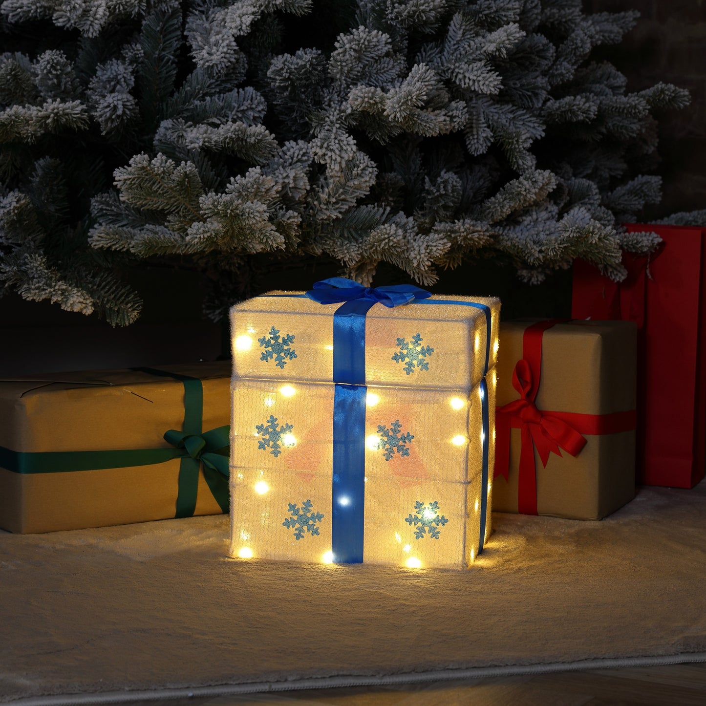 Pop-Up Snowman Present