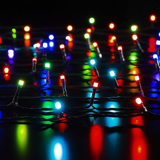Spectrum Digital Remote Control Decor String Lights (Green Cable)
