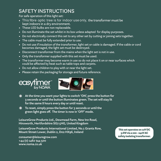 90CM Nebula Green Tree With Multi-Colour LED Strands