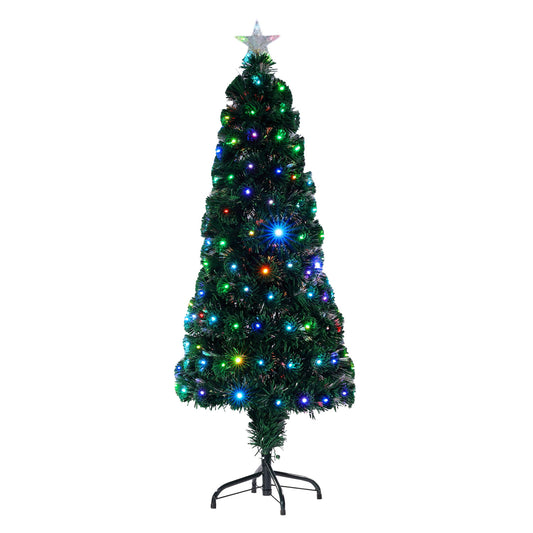 1.2M Nebula Green Tree With Multi-Colour LED Strands