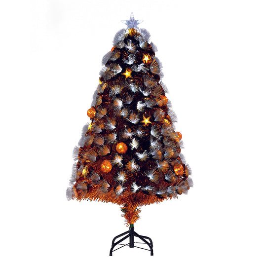 90CM Copper Starburst Tree With White Stars