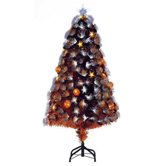 1.2M Copper Starburst Tree With White Stars