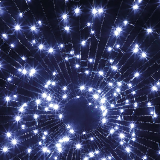 200 Fit & Forget Warm White Multifunction String Lights