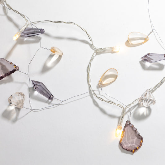 2m Warm White Jewel Garland - 20 LEDs