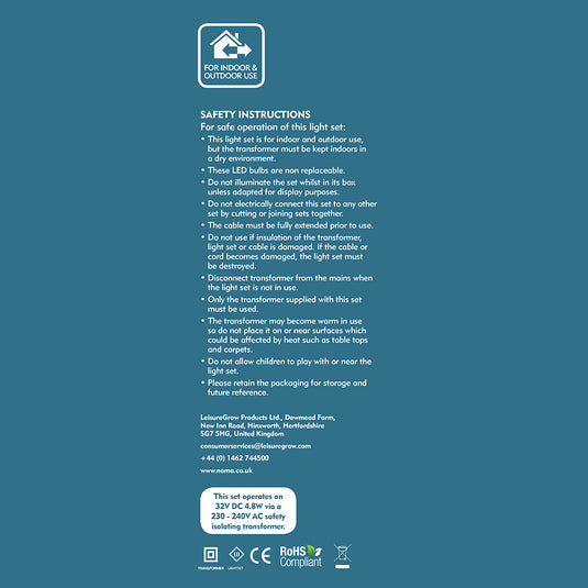 Set of 4 Warm White Firework Stakelights