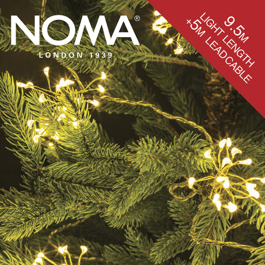 20 Mini Warm White Firework String Lights - 400 LEDs