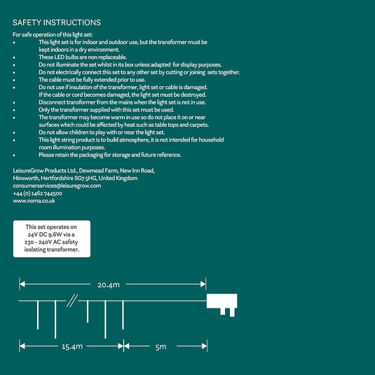 720 White Snowing Icicles with White Cable