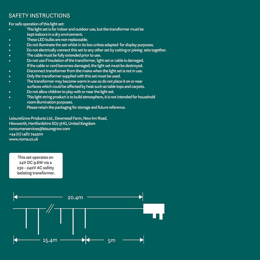 720 White Snowing Icicles with White Cable