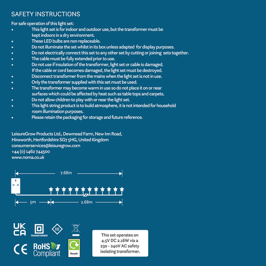 Multi Pastel Frosted Micro Star Lights