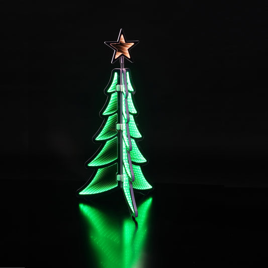 60CM 3D Christmas Tree Infinity Light