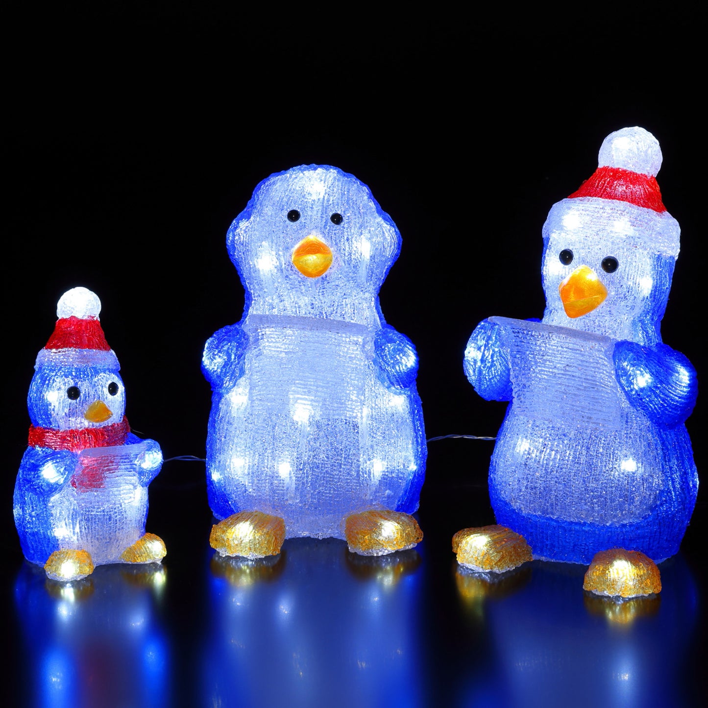 Set of 3 Penguin Choir