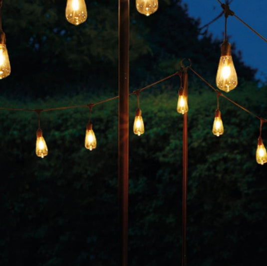 2.7m String Light Poles - Set of 2