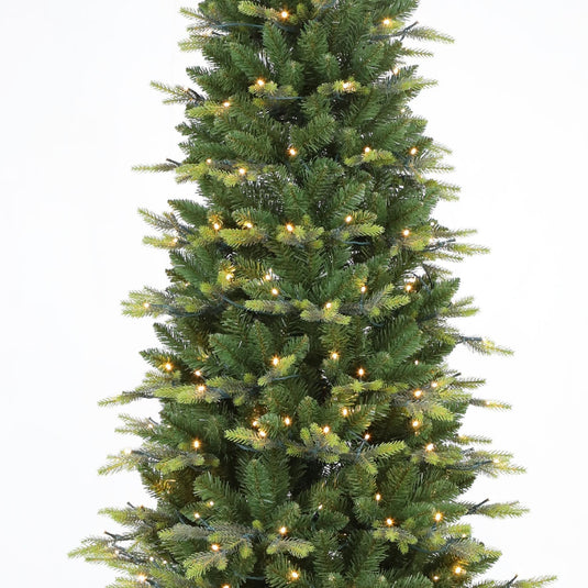 7.5' Warm White Pre-Lit Slim St. Moritz