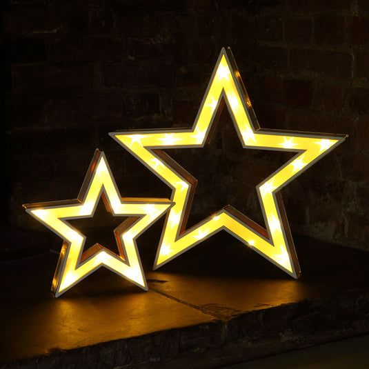 Holographic Wooden Stars