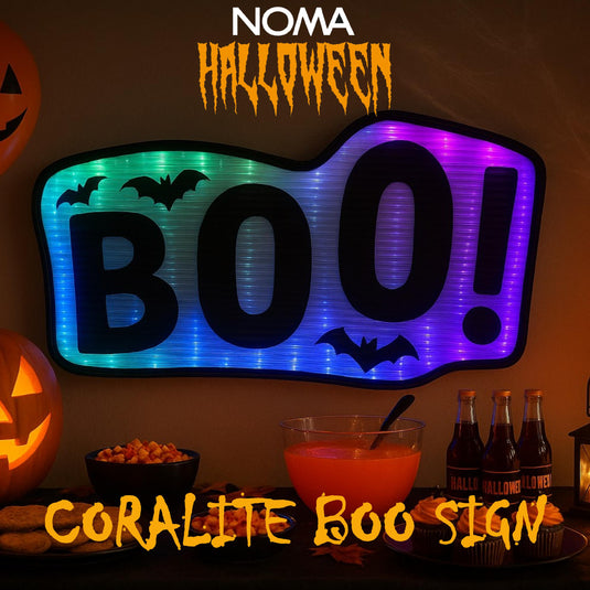 50cm Coralite Boo Sign